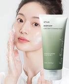 Korean Deep Cleaning Facial Cleanser Moisturizing Refreshing Oil Control Not Tight Cleanser Dense Foam Skin Care 150Ml