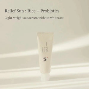 Beauty of Joseon Relief Sun SPF50+ Rice Probiotics Sunscreen 50ml