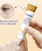 SADOER Collagen Eye Cream Anti Dark Circles Eye Bags Firming Moisturizer