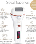 Electric Callus Remover – Rechargeable Foot Care Pedicure Set with 5 Replacement Rollers