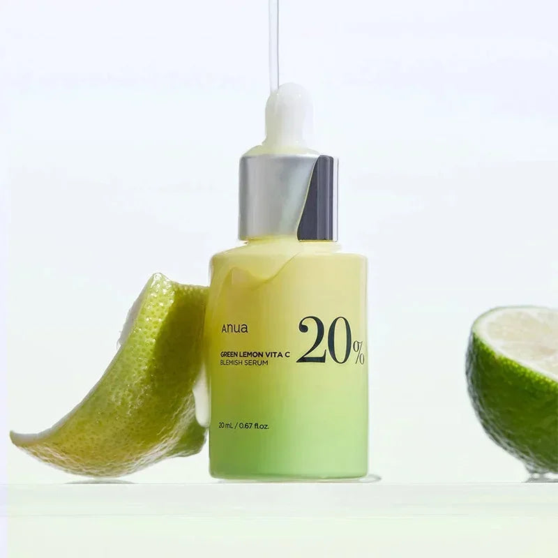 Anua Green Lemon Vitamin C Serum 20ml Brightening Hydrating Face Serum