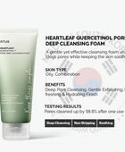 Anua Heartleaf Quercetinum Cleanser 150ml Gentle Pore Cleanser for Sensitive Skin