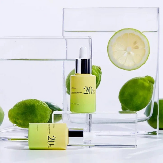 Anua Green Lemon Vitamin C Serum 20ml Brightening Hydrating Face Serum