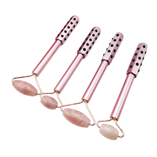 Jade & Germanium Facial Massager – Natural Beauty Tool for Face, Neck & Full-Body Relaxation