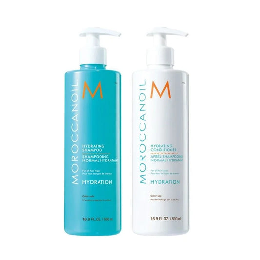 Moroccanoil Hydrating Shampoo & Conditioner Half-Liter Set
