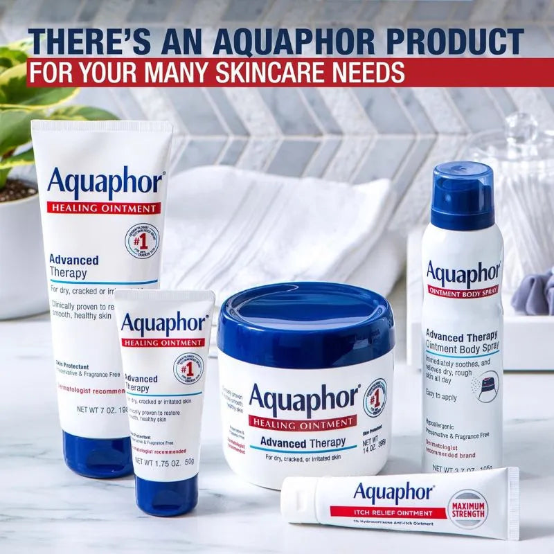 Aquaphor Healing Ointment Body Spray – Convenient Dry Skin Relief