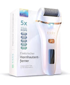 Electric Callus Remover – Rechargeable Foot Care Pedicure Set with 5 Replacement Rollers