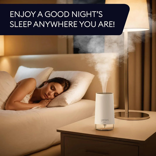 Portable Cool Mist Humidifier Compact, Silent, and Multi-Purpose