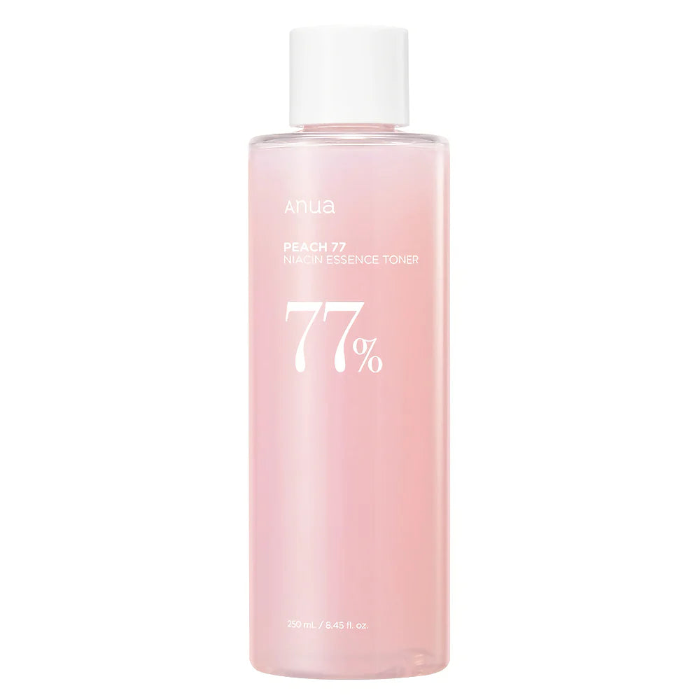Anua Peach 77 Niacin Essence Toner 250ml / Brightening Toner for Face, Niacinamide, Panthenol, Ceramide Korean Skin Care