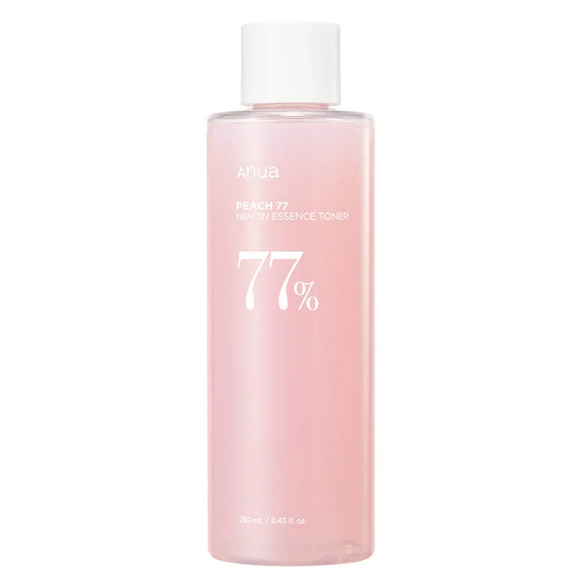 Anua Peach 77 Niacin Essence Toner 250ml / Brightening Toner for Face, Niacinamide, Panthenol, Ceramide Korean Skin Care
