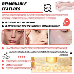 Premium Hydrating Facial Sheet Mask for Daily Use