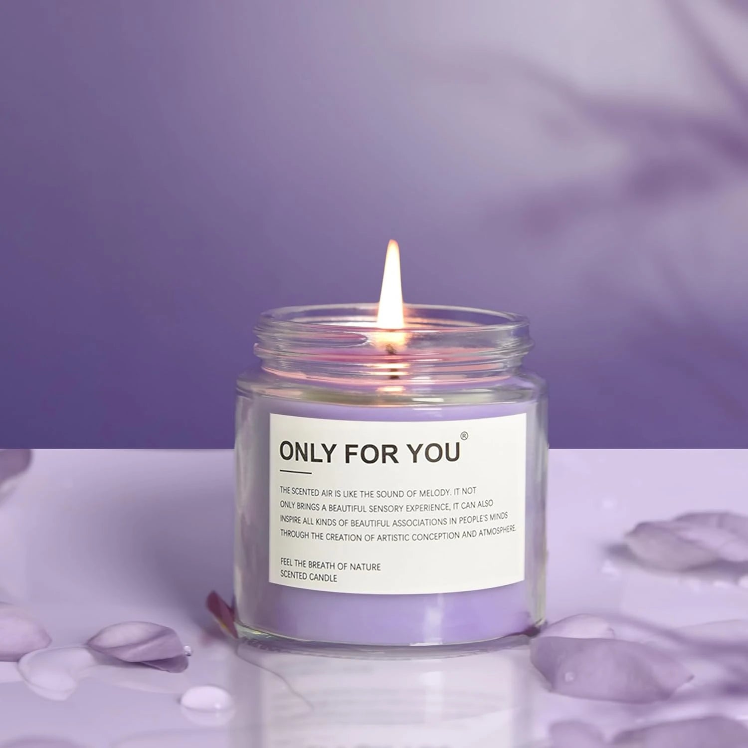 Spa Luxury Lavender Bath Gift Basket with Tumbler, Candle, Bath Bomb & Self-Care Essentials
