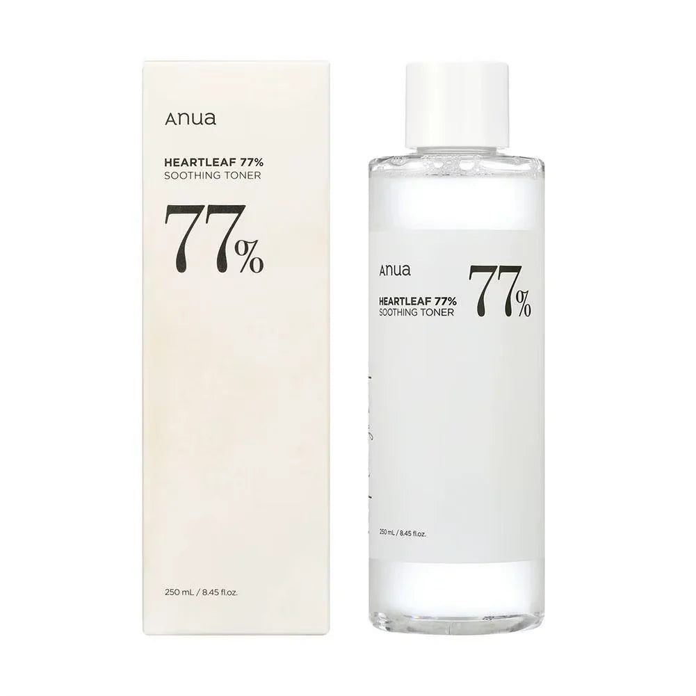 Anua Heartleaf 77 Soothing Toner 250ml Calming Hydration Korean Skincare