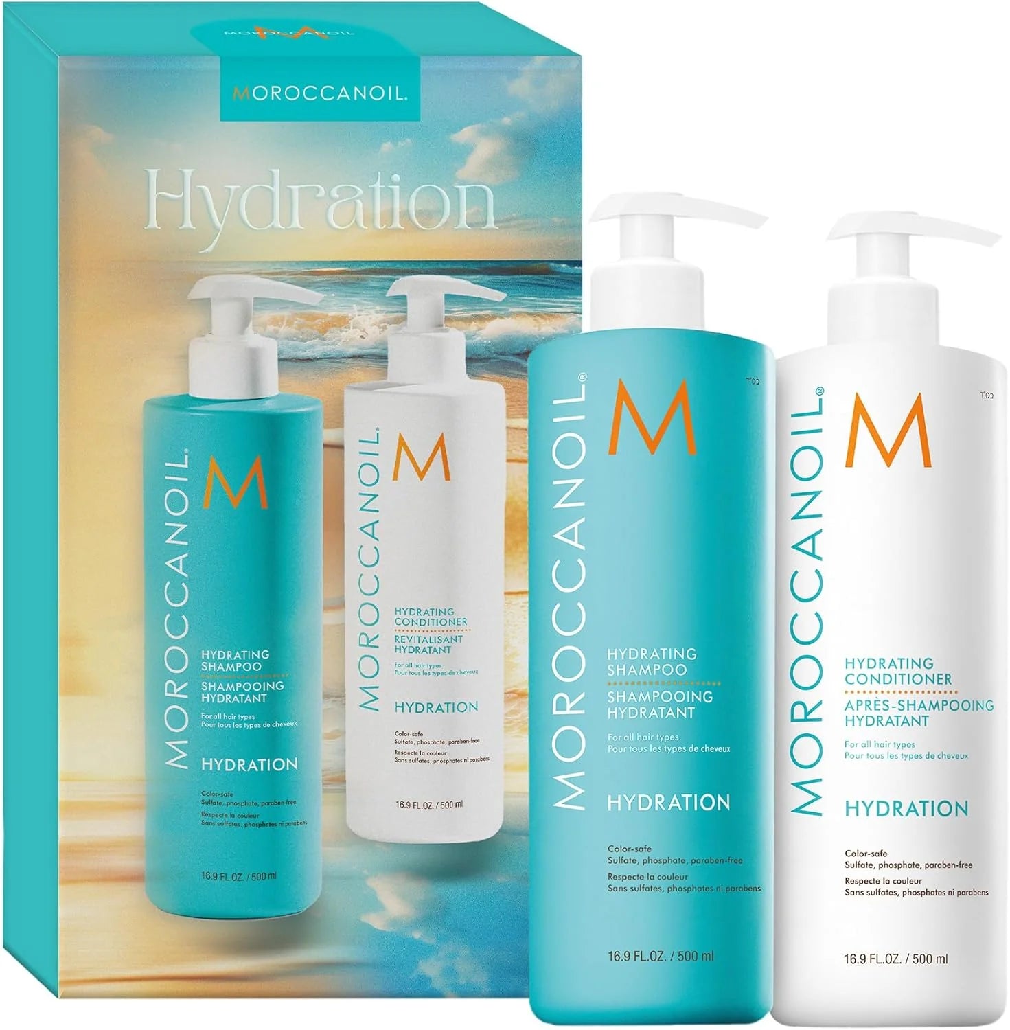 Moroccanoil Hydrating Shampoo & Conditioner Half-Liter Set